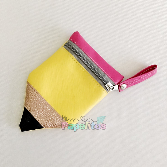 Monedero Laíz-carmín