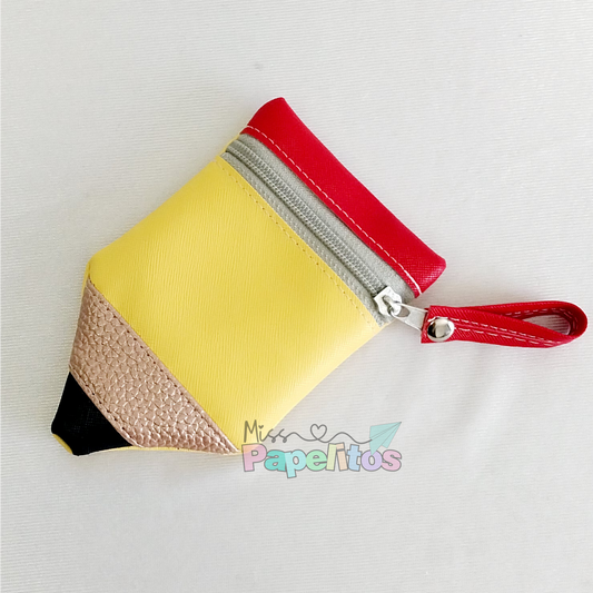 Monedero Lápiz-rojo